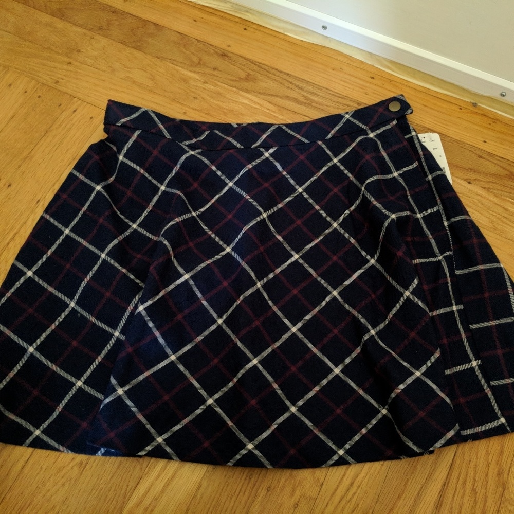 Forever 21 Plaid Circle Skirt M